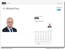 Tablet Screenshot of gmichaelguy.com